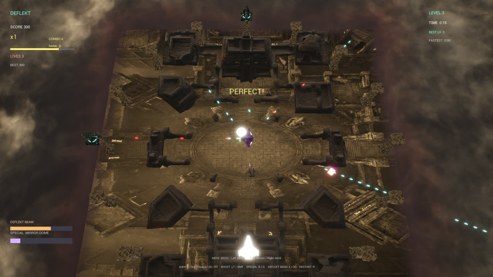Sandstone arena