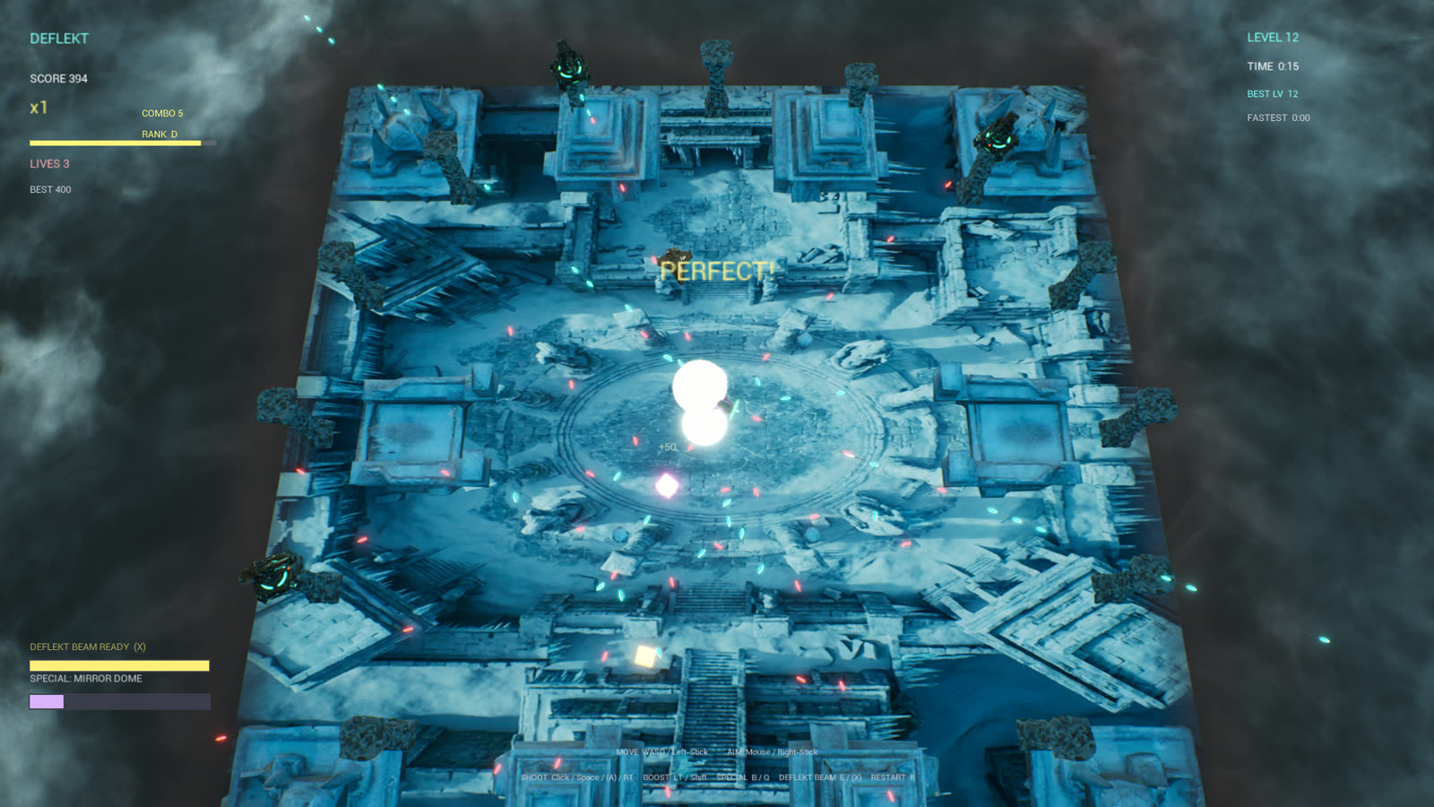 Frozen arena