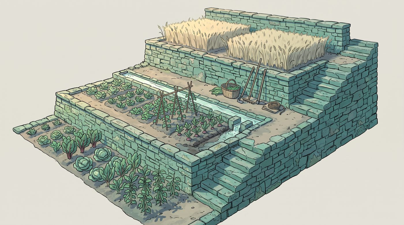TERRACED CROPS