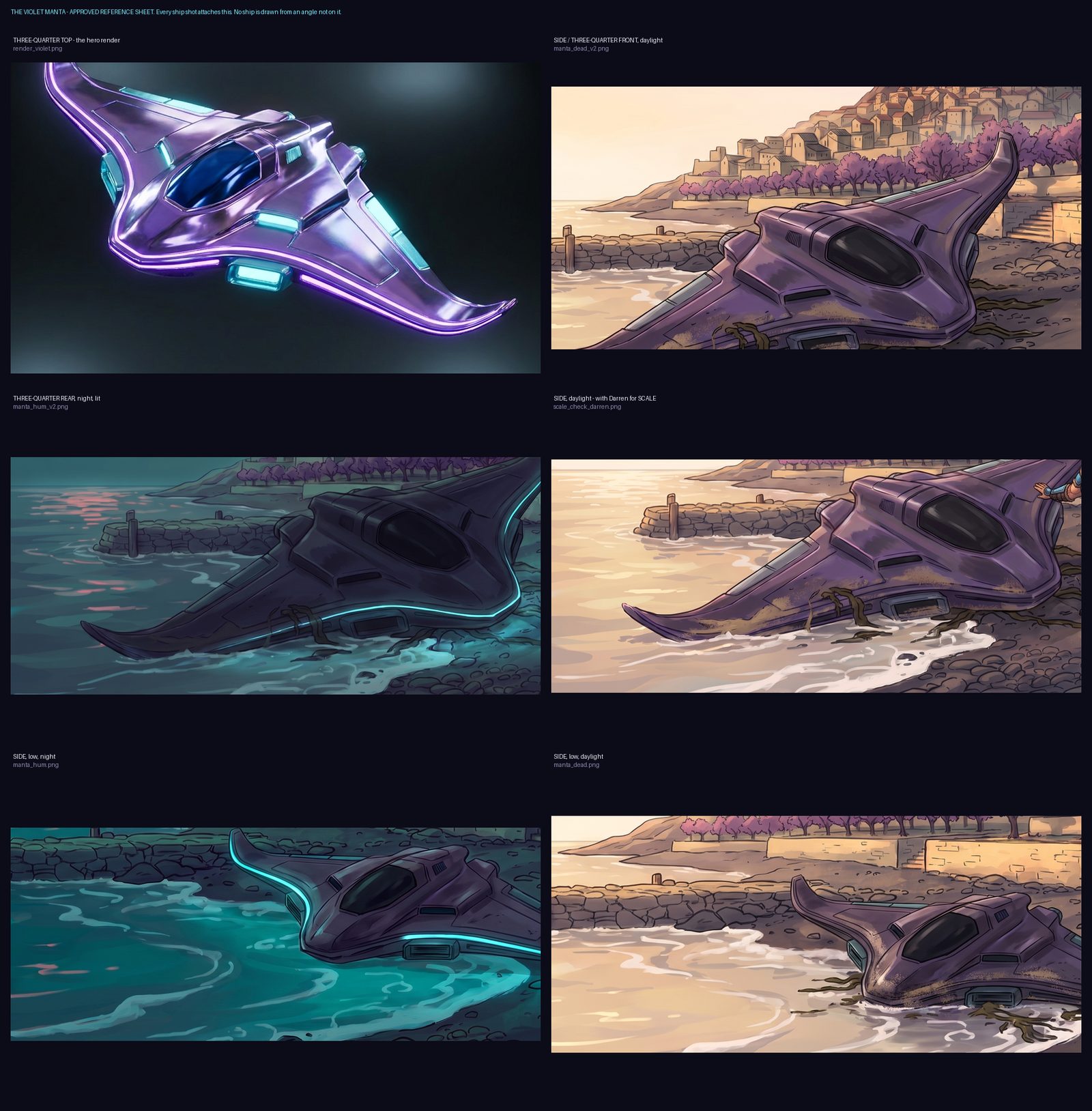 VIOLET MANTA