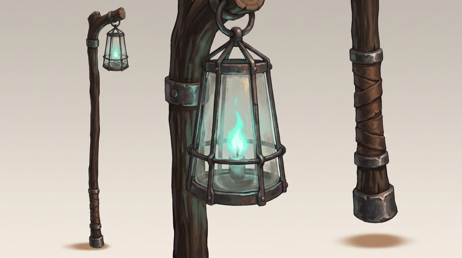 VESS'S LANTERN-STAFF
